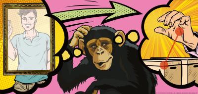 Chimpanzees Are Thinking on What You'll Do Next