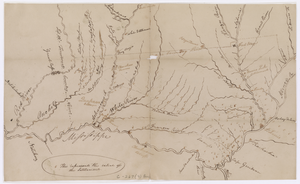 William Clark, Map of Extent of Settlement in Mississippi Valley (1816)