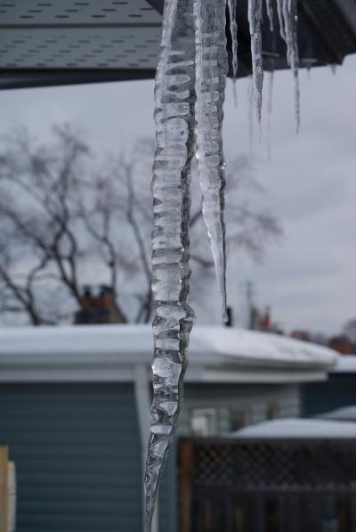 Natural Ripply Icicle