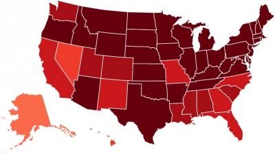 Twitter Flu Map 2013