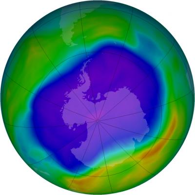 The Largest Ozone Hole over Antarctica in 2006