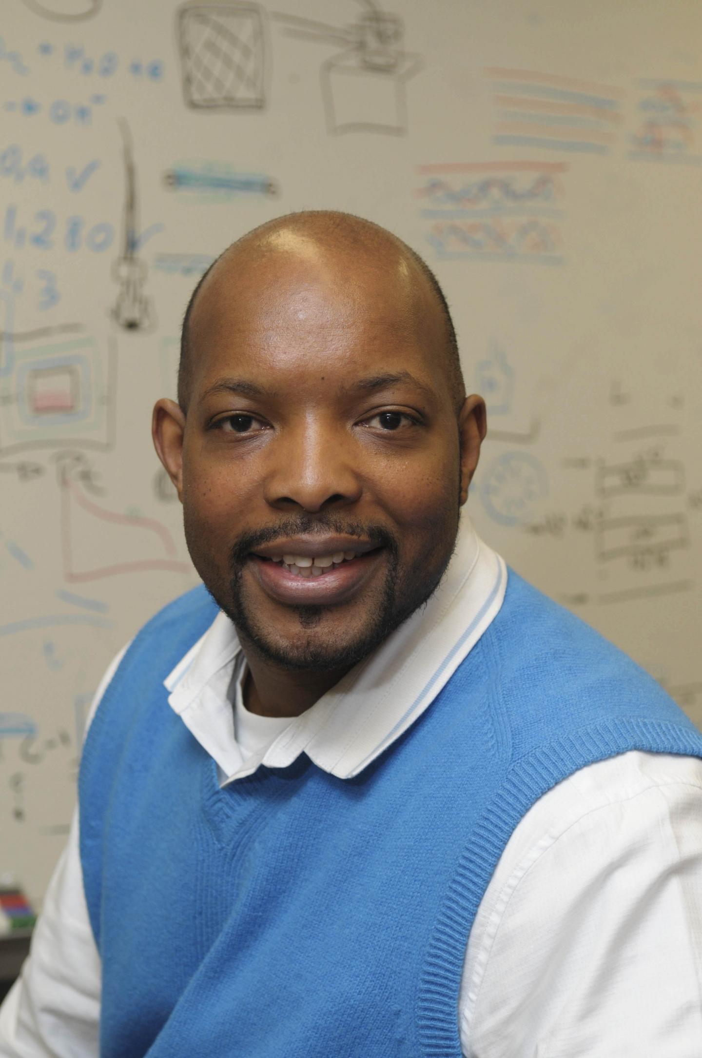 Andre' Taylor, assistant professor of chemical and biomolecular engineering at the NYU Tandon School of Engineering