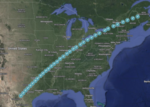 April 8, 2024 Eclipse Path