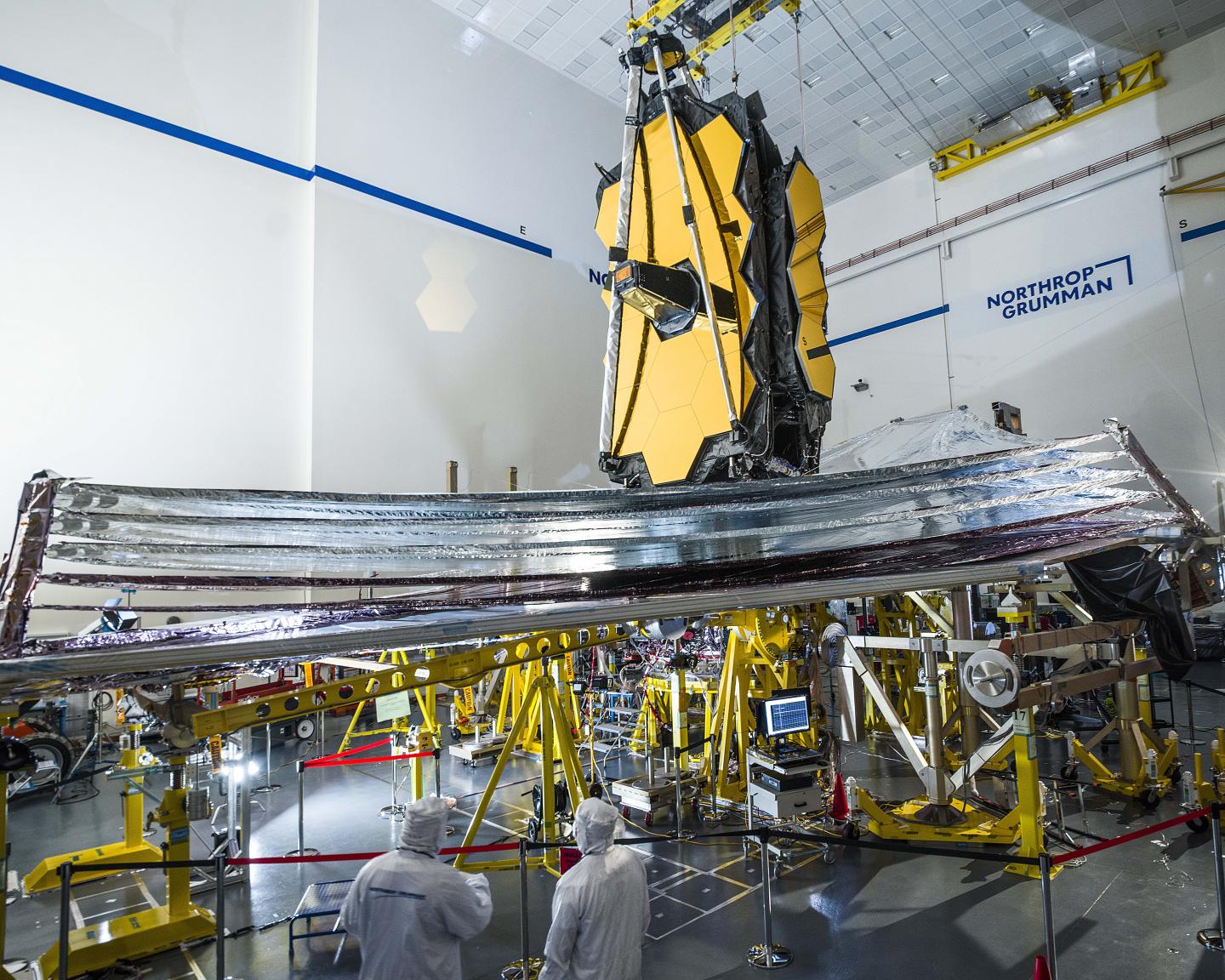 The James Webb Space Telescope's sunshield