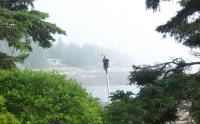View of the Maine Weather Station from Land