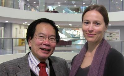 Ken Ho and Dr. Vita Birzniece, Garvan Institute of Medical Research