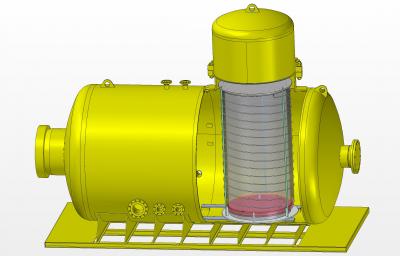 Container Used to Study Convection
