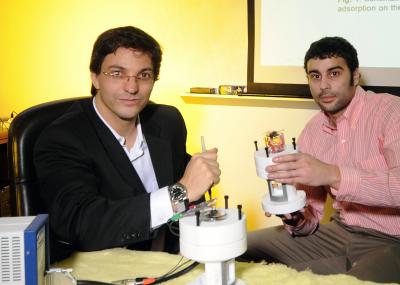 Gleb Yushin and Sofiane Boukhalfa, 	Georgia Institute of Technology (2 of 2)