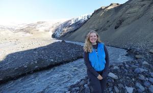 student in iceland