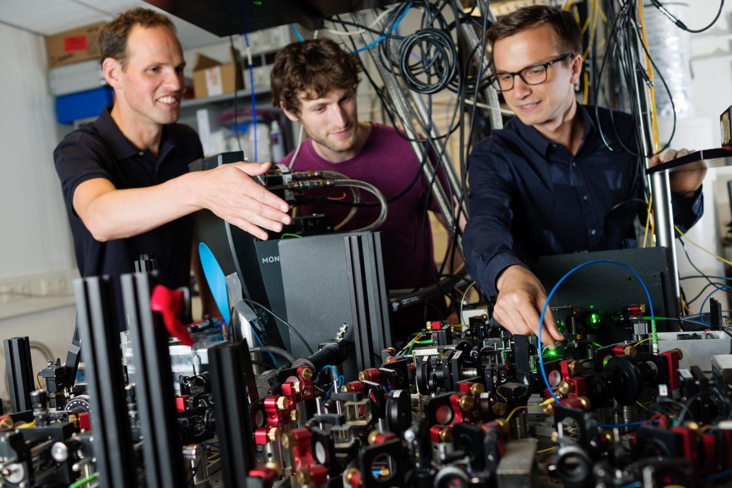 Researcher from Qutech Qorking on Quantum Network