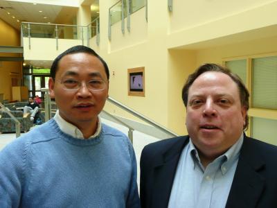 Zhifeng Ren and Cyril Opeil, SJ, Boston College
