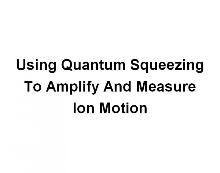Quantum Squeezing Animation