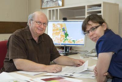 Anna Dmowska and Tomasz Stepinski, University of Cincinnati