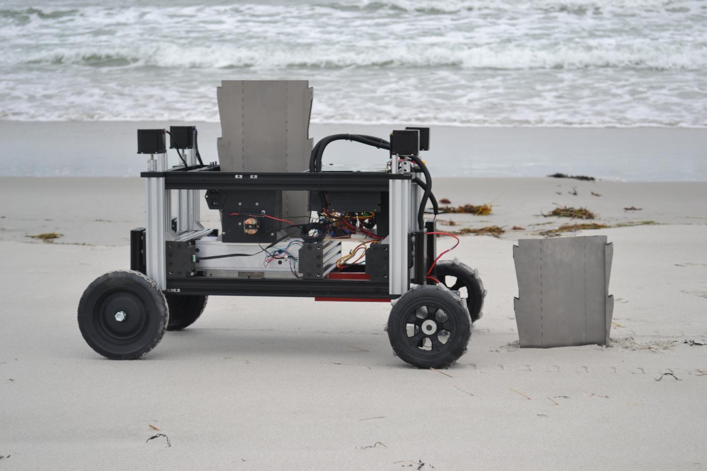 Sheet Pile-Driving Robot