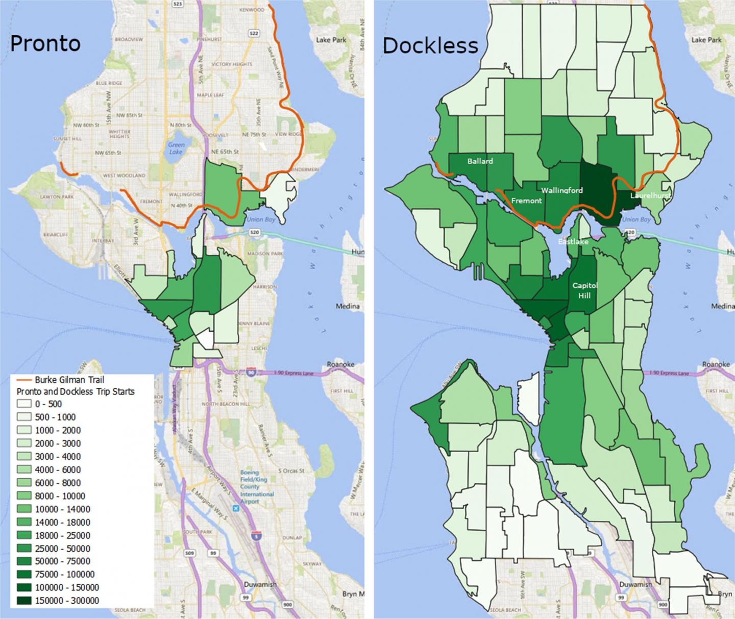 Bike Sharing Map [IMAGE] EurekAlert! Science News Releases