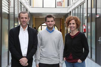 Rafael Cabeza, Leonardo de Maeztu, and Arantxa Villanueva, UPNA