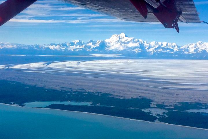 View of Malaspina Glacier