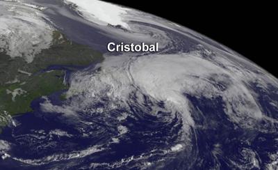 GOES Image of Cristobal