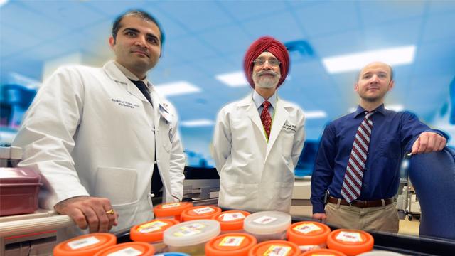 Drs. Shikhar G. Vyas, Gurmukh Singh and Christopher Heaton, Medical College of Georgia