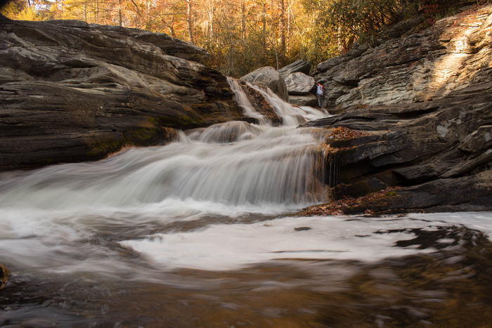Waterfall on Pisgah National Forest, North Carolina