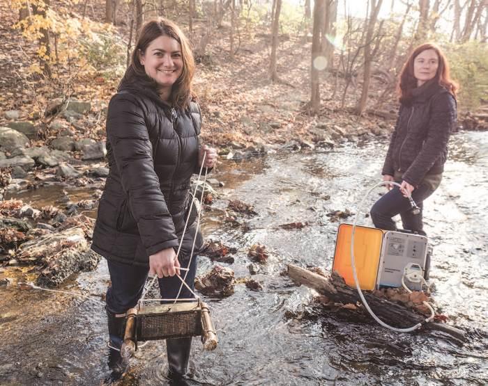 Kristen Jellison and Sabrina Jedlicka, Lehigh University