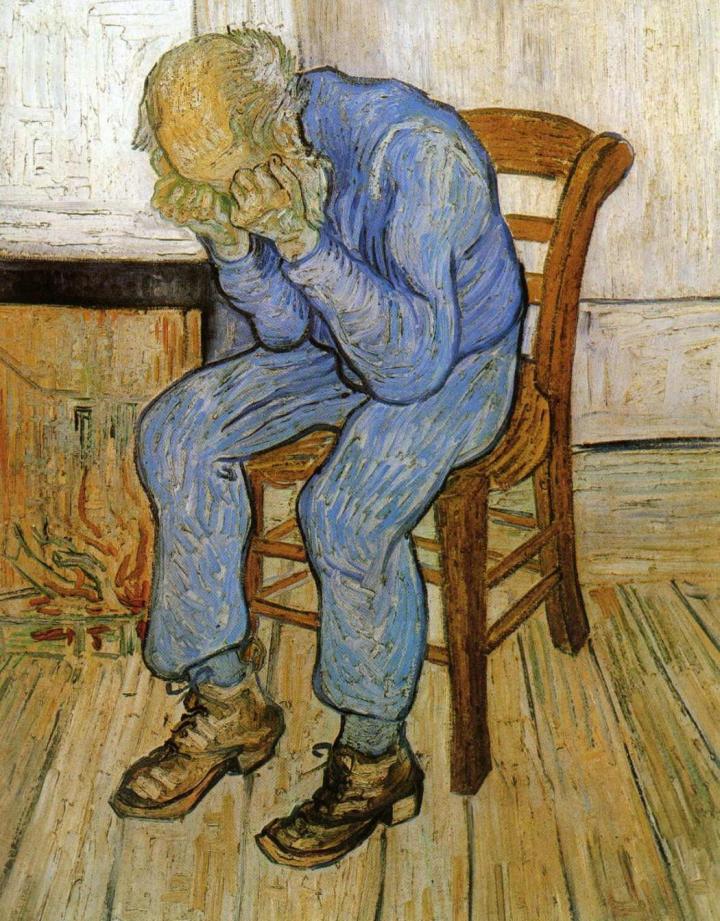 Vincent van Gogh -- Old Man in Sorrow (On the Threshold of Eternity)