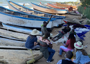 Surveying fishermen