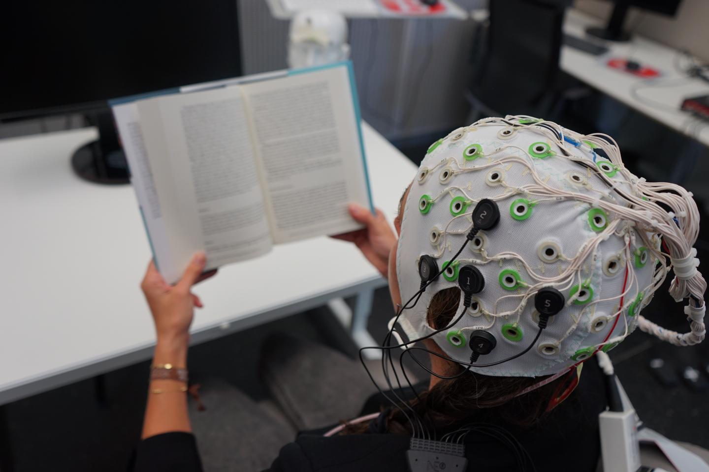 Transcranial stimulation and EEG