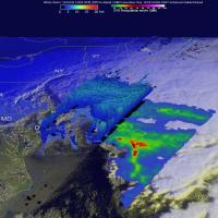 GPM Image of Blizzard 2016