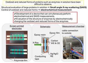 Electrochemical small-angle X-ray scattering (EC-SAXS) and measurement set-up