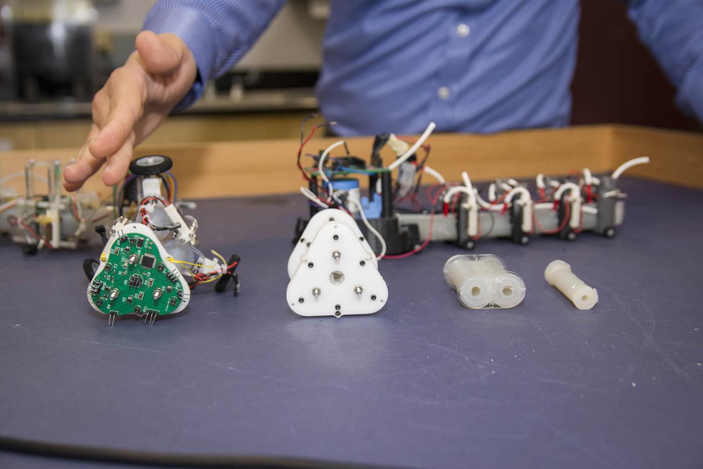 Modules for a Soft, Snake-Like Robot