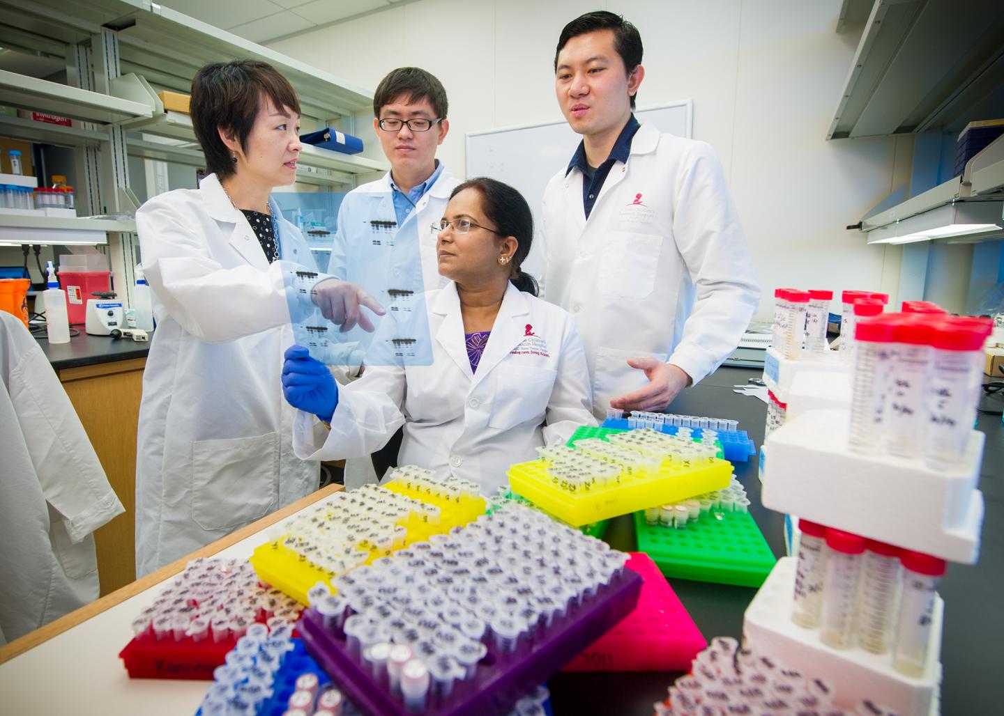 St. Jude Hospital Scientists