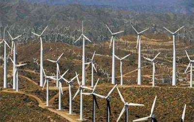 A Wind Farm in Texas