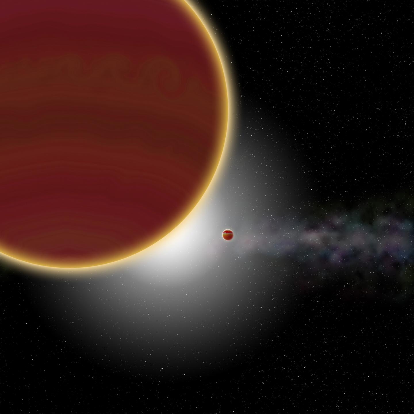 Artist's Impression of the &beta; Pictoris System