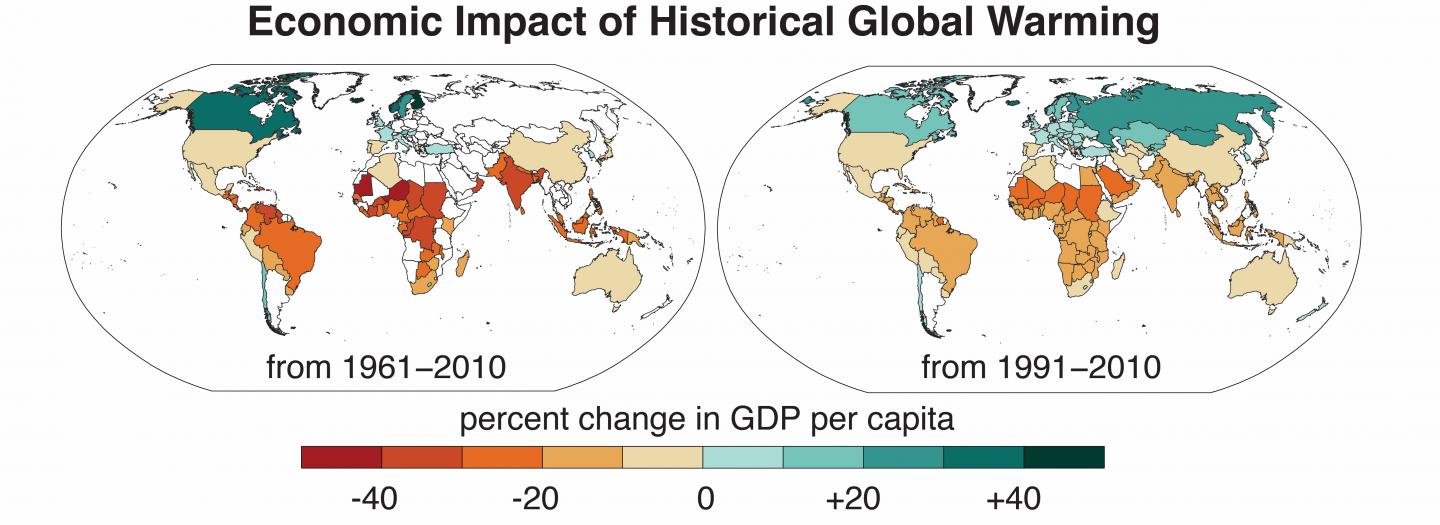 Economic Impact Of Historical Global Warming