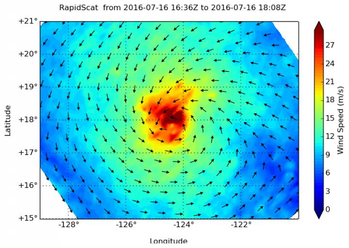 RapidScat Image of Darby
