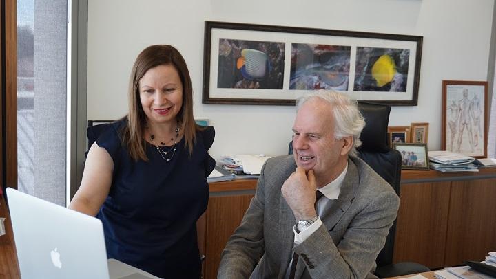 Najla Nasr and Tony Cunningham