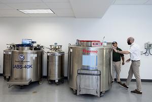 George Mason University Biobank Dewars