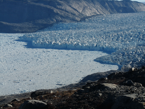 Glacier in Southwest Greenland