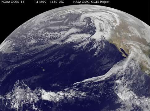 Satellite Animation Shows Return of the Pineapple Express