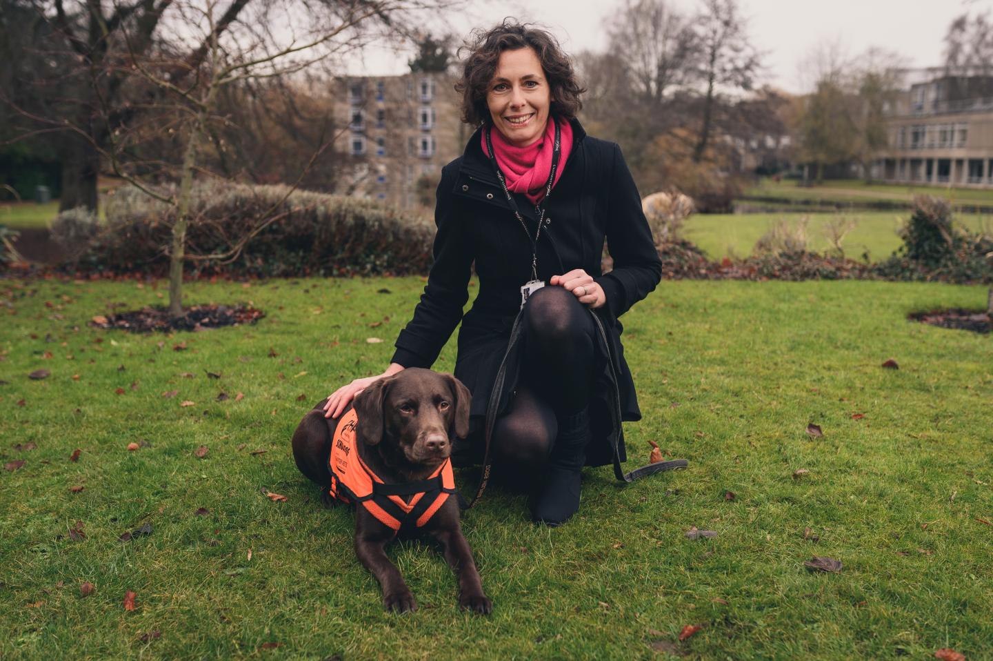 Dr Elena Ratschen and Ripley