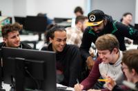 Esports students at Chichester