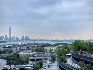 Urban greenery in Suzhou city