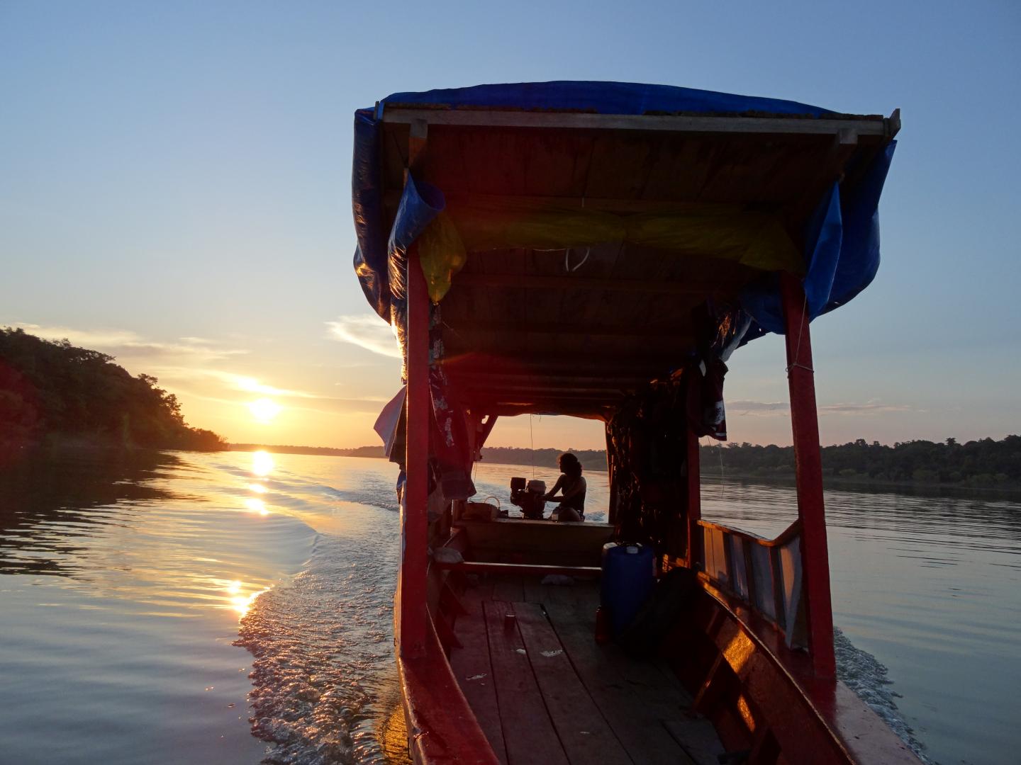 Boating Down the River Purus