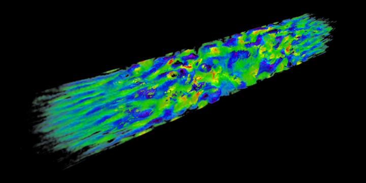 Magnetic fields in supernova remnant-like plasma shock waves