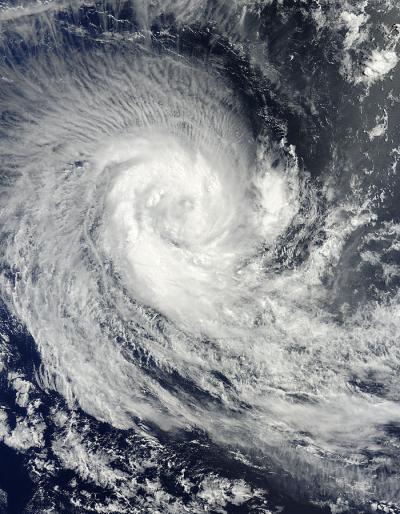 NASA's MODIS Image of Tropical Storm Imani