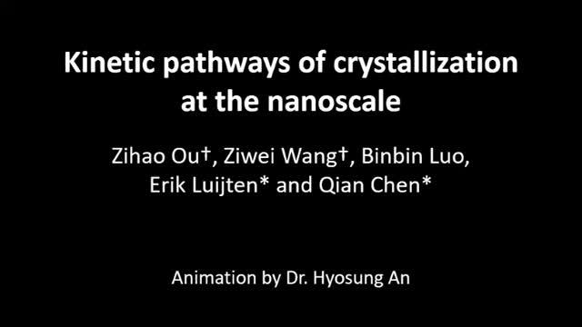 Nanoparticle Crystallization Pathway