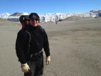 Byron Adams, Brigham Young University, in Antarctica
