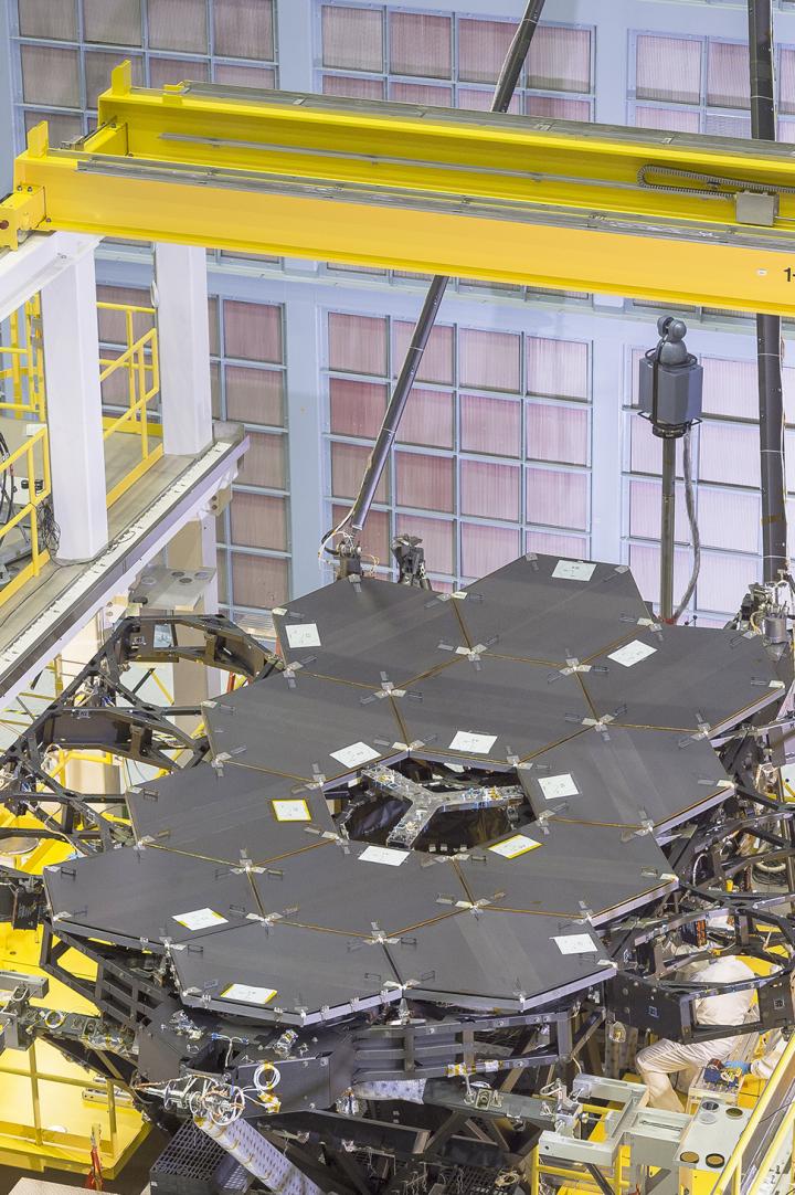 12 Primary Mirrors Installed on the Webb Telescope