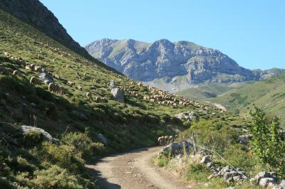 Mountain Pass in the Cantabrian Nountains